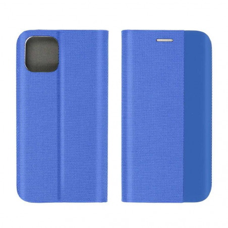 Sensitive Book sur le Samsung Galaxy A03S Couverture de portefeuille Bleu