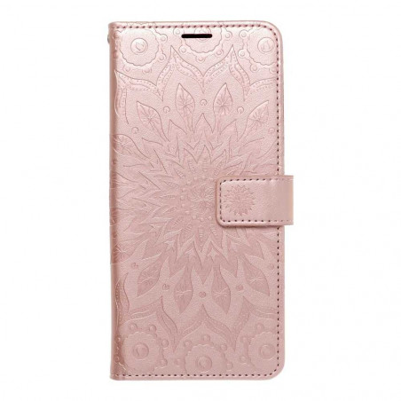 MEZZO Book sur le Samsung Galaxy A03S FORCELL Étui portefeuille Rose
