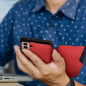 Smart View Book sur le Samsung Galaxy A03S Livre (Smart View) Rouge