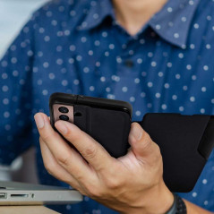 Smart View Book sur le Samsung Galaxy A03S Livre (Smart View) Noir