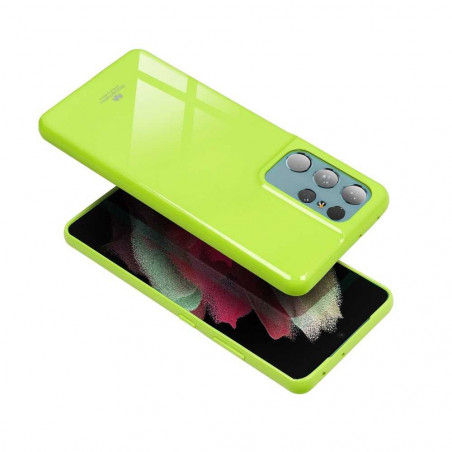 Jelly sur le Apple iPhone 13 Pro MERCURY Coque en TPU Vert
