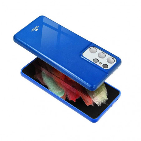 Jelly sur le Apple iPhone 13 Pro MERCURY Coque en TPU Bleu