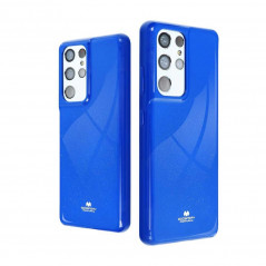 Jelly sur le Apple iPhone 13 MERCURY Coque en TPU Bleu