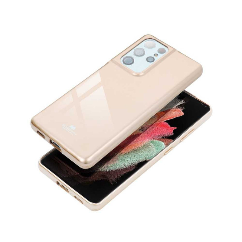 Jelly sur le XIAOMI Redmi Note 10 5G MERCURY Coque en TPU Or