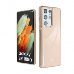 Jelly sur le XIAOMI Redmi Note 10 5G MERCURY Coque en TPU Or