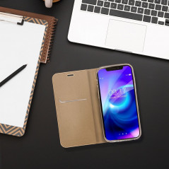 XIAOMI Redmi Note 12 Pro Plus 5G Portefeuilles LUNA Book Gold Élégant  Or