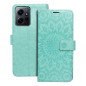 XIAOMI Redmi Note 12 4G Portefeuilles MEZZO Book Mandala  Vert