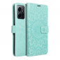 XIAOMI Redmi Note 12 5G Portefeuilles MEZZO Book Mandala  Vert