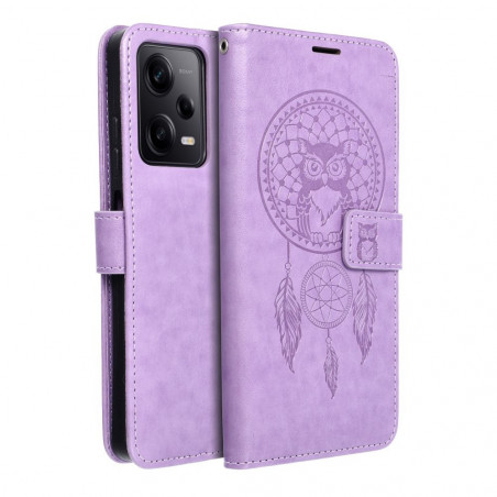 XIAOMI Redmi Note 12 Pro 5G Portefeuilles MEZZO Book Capteurs de rêve  Violet (Purple)