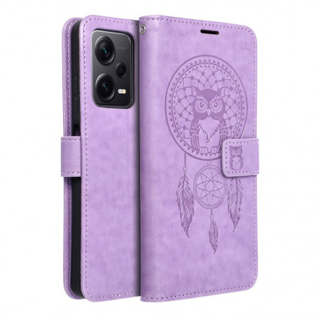 XIAOMI Redmi Note 12 Pro Plus 5G Portefeuilles MEZZO Book Capteurs de rêve  Violet (Purple)