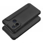 XIAOMI Redmi 12C Portefeuilles Razor Book Fibre de carbone, Modèle de carbone  Noir