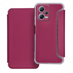 XIAOMI Redmi Note 12 5G Portefeuilles Piano Book Magenta