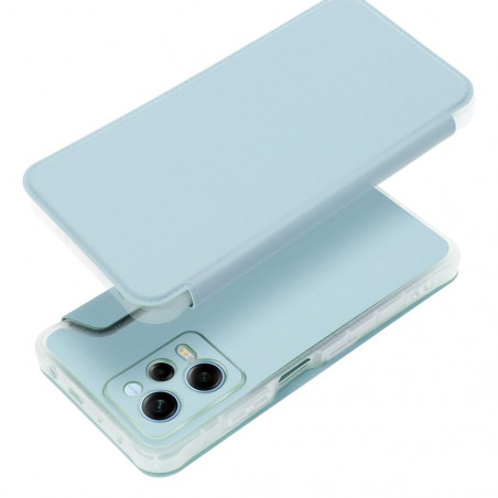XIAOMI Redmi Note 12 Pro 5G Portefeuilles Piano Book Bleu clair