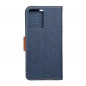 XIAOMI Redmi Note 12 4G Portefeuilles Canvas Book Bleu marine