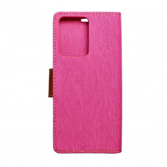 XIAOMI Redmi Note 12 Pro 5G Portefeuilles Canvas Book Rose