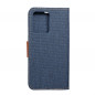 XIAOMI Redmi Note 12 Pro Plus 5G Portefeuilles Canvas Book Bleu marine