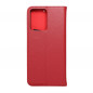 XIAOMI Redmi Note 12 4G Portefeuilles Leather case SMART PRO Élégant  Bordeaux 