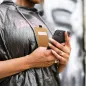 XIAOMI Redmi 12C Étuis verticaux Slim Flexi Fresh Noir 