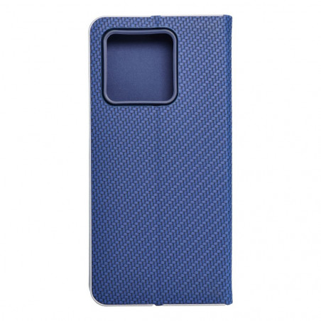 XIAOMI 13 Pro Portefeuilles LUNA Book Carbon Fibre de carbone, Élégant  Bleu