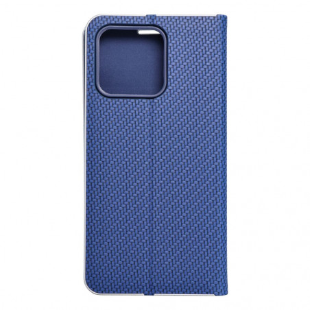 XIAOMI 13 Portefeuilles LUNA Book Carbon Fibre de carbone, Élégant  Bleu