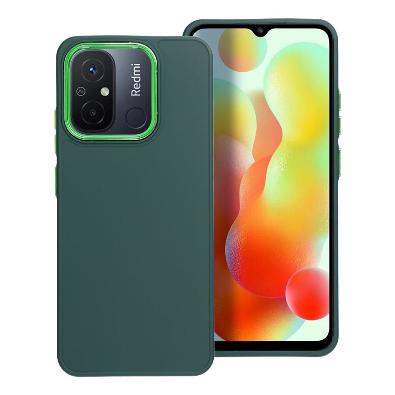 XIAOMI Redmi 12C Coque FRAME Élégant  Vert