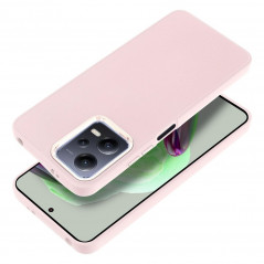 XIAOMI Redmi Note 12 5G Coque FRAME Élégant  Rose poudré