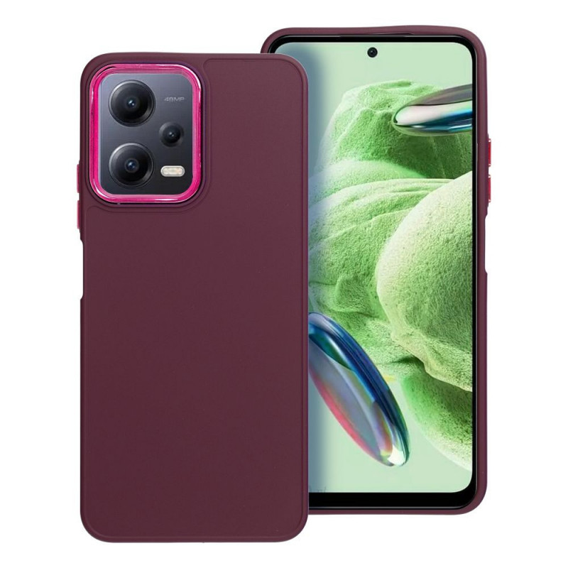 XIAOMI Redmi Note 12 5G Coque FRAME Élégant  Violet (Purple)