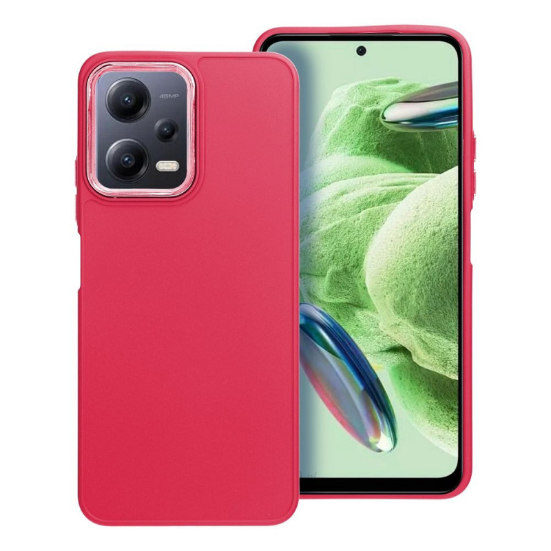 XIAOMI Redmi Note 12 5G Coque FRAME Élégant  Magenta
