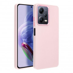 XIAOMI Redmi Note 12 Pro 5G Coque FRAME Élégant  Rose poudré