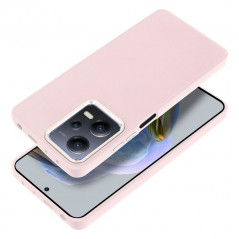 XIAOMI Redmi Note 12 Pro 5G Coque FRAME Élégant  Rose poudré