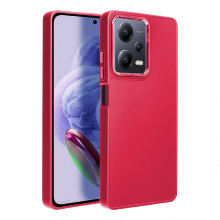 XIAOMI Redmi Note 12 Pro Plus 5G Coque FRAME Élégant  Magenta
