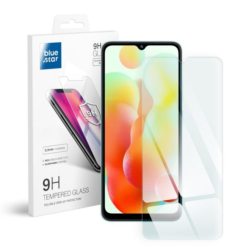 XIAOMI Redmi 12C Verre trempé Blue Star 9H Transparent 