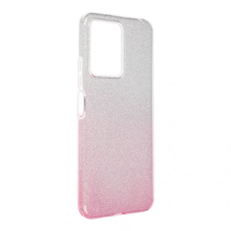 XIAOMI Redmi Note 12 4G Coque Shining Transparent et rose