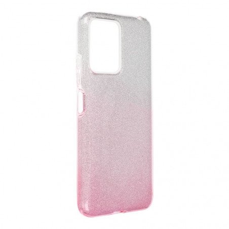 XIAOMI Redmi Note 12 5G Coque Shining Transparent et rose