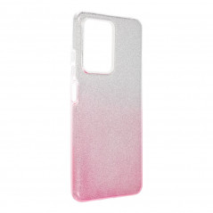 XIAOMI Redmi Note 12 Pro 5G Coque Shining Transparent et rose