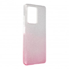 XIAOMI Redmi Note 12 Pro Plus 5G Coque Shining Transparent et rose