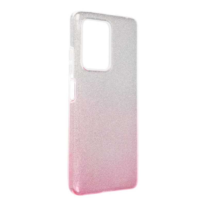 XIAOMI Redmi Note 12 Pro Plus 5G Coque Shining Transparent et rose