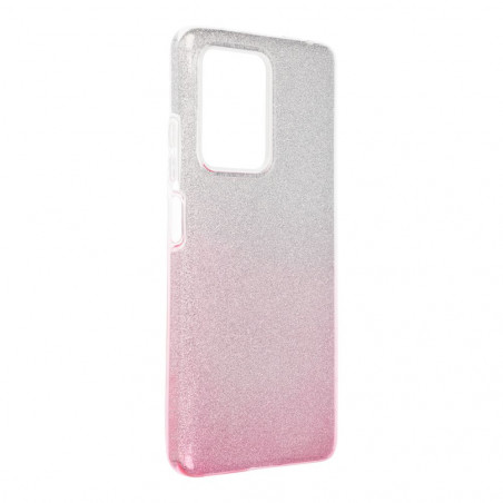 XIAOMI Redmi Note 12 Pro Plus 5G Coque Shining Transparent et rose