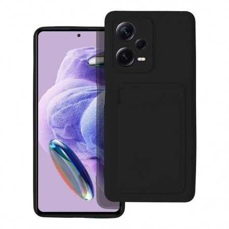 XIAOMI Redmi Note 12 Pro Plus 5G Coque Card Noir