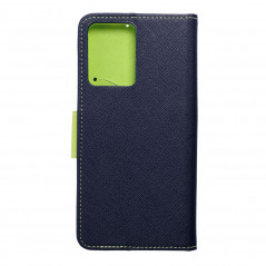 XIAOMI Redmi Note 12 4G Portefeuilles Fancy Book Marine / Citron vert