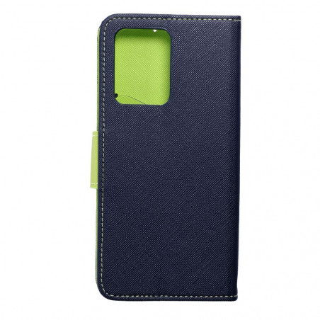 XIAOMI Redmi Note 12 Pro Plus 5G Portefeuilles Fancy Book Marine / Citron vert