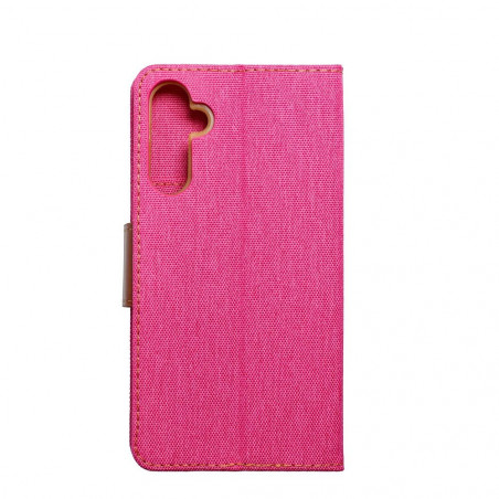Samsung Galaxy A34 Portefeuilles Canvas Book Rose