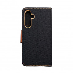 Samsung Galaxy A54 Portefeuilles Canvas Book Noir
