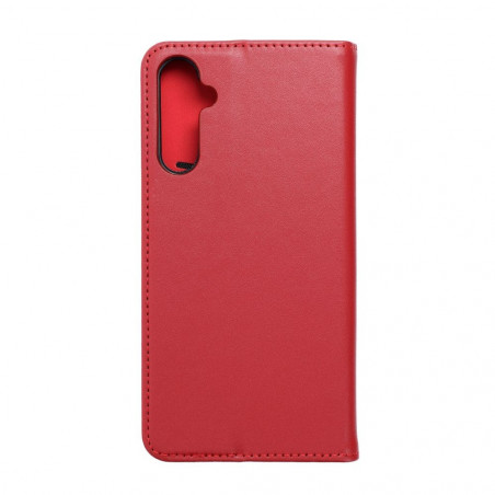 Samsung Galaxy A34 Portefeuilles Leather case SMART PRO Élégant  Bordeaux