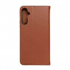 Samsung Galaxy A34 Portefeuilles Leather case SMART PRO Élégant  Brun 