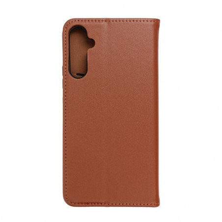 Samsung Galaxy A34 Portefeuilles Leather case SMART PRO Élégant  Brun 