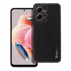 XIAOMI Redmi Note 12 4G Coque Leather Noir