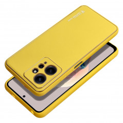 XIAOMI Redmi Note 12 4G Coque Leather Jaune