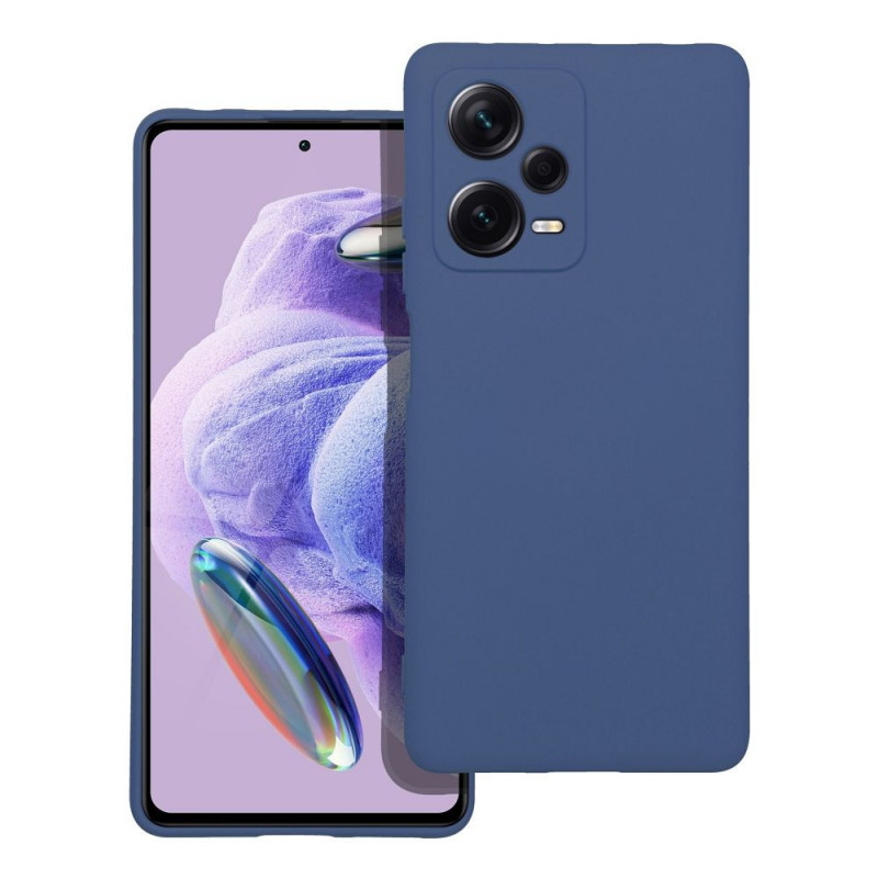 XIAOMI Redmi Note 12 Pro Plus 5G Coque Silicone Élégant  Bleu