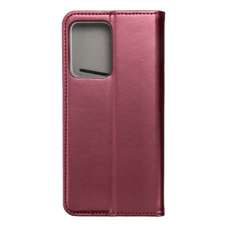 XIAOMI Redmi Note 12 Pro Plus 5G Portefeuilles Smart Magneto book Bourgogne